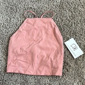 Coral Nike sports bra